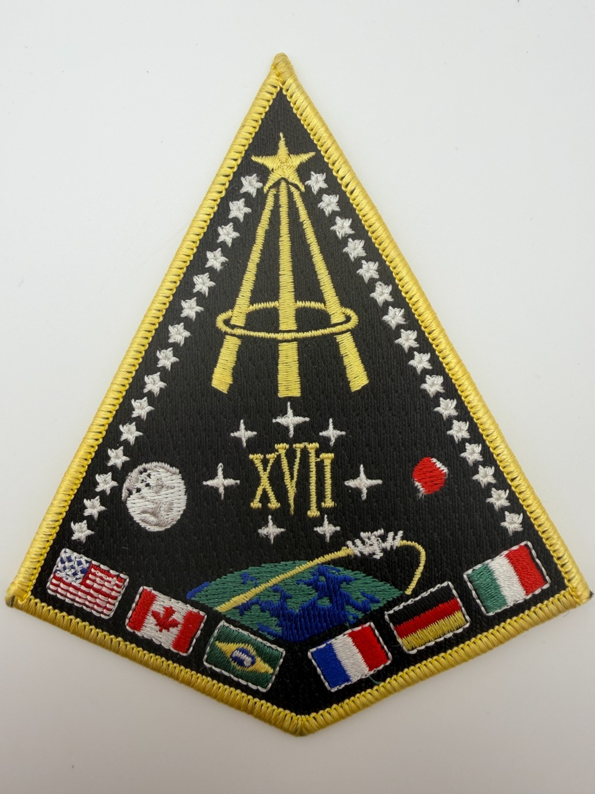 NASA ASCAN Astronaut Group 17 Embroidered 1998 Patch RARE Authentic