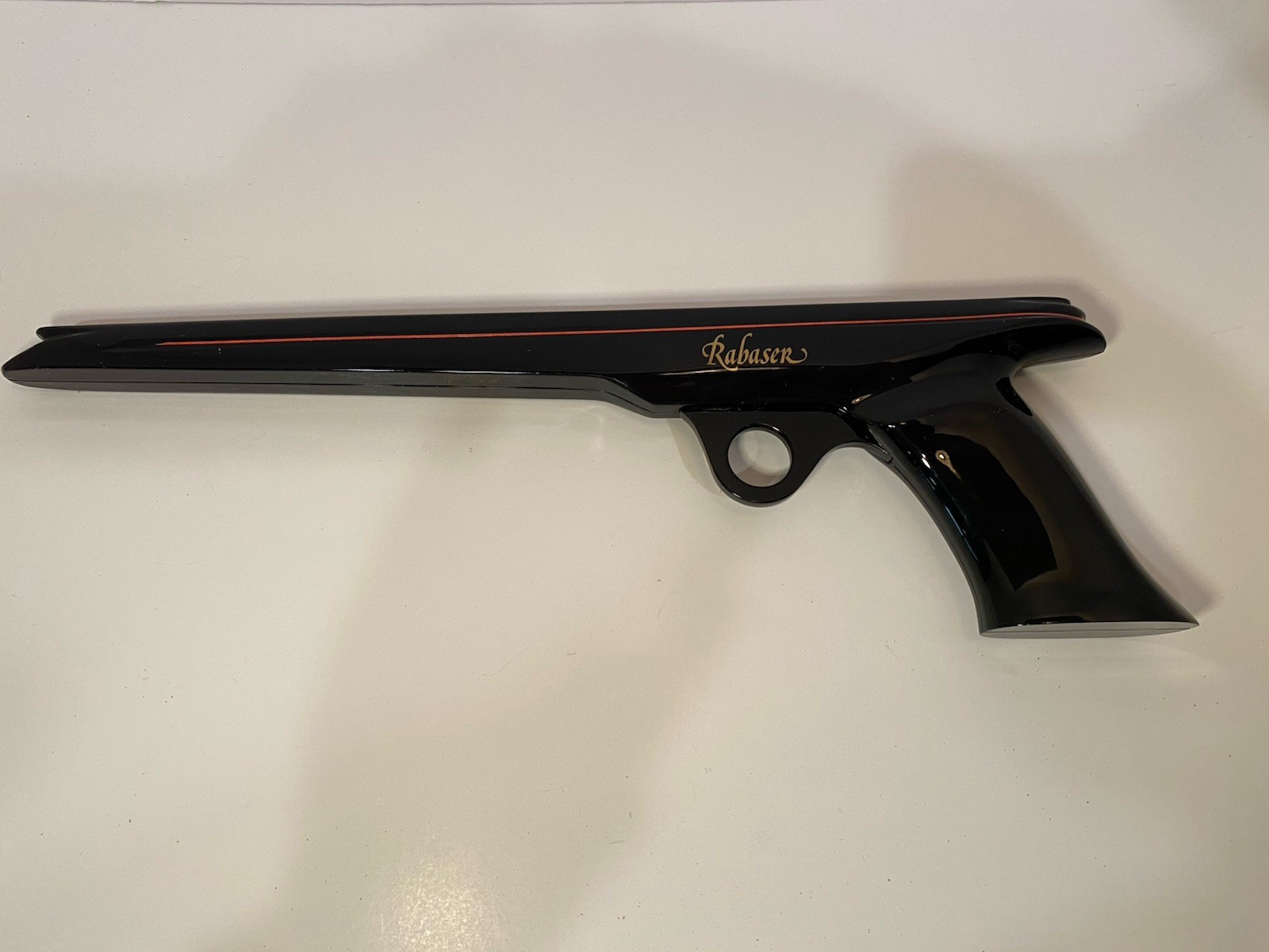 Vintage 1980s Rare Rabaser Rubber Band Pistol Gun With Storage Pouch