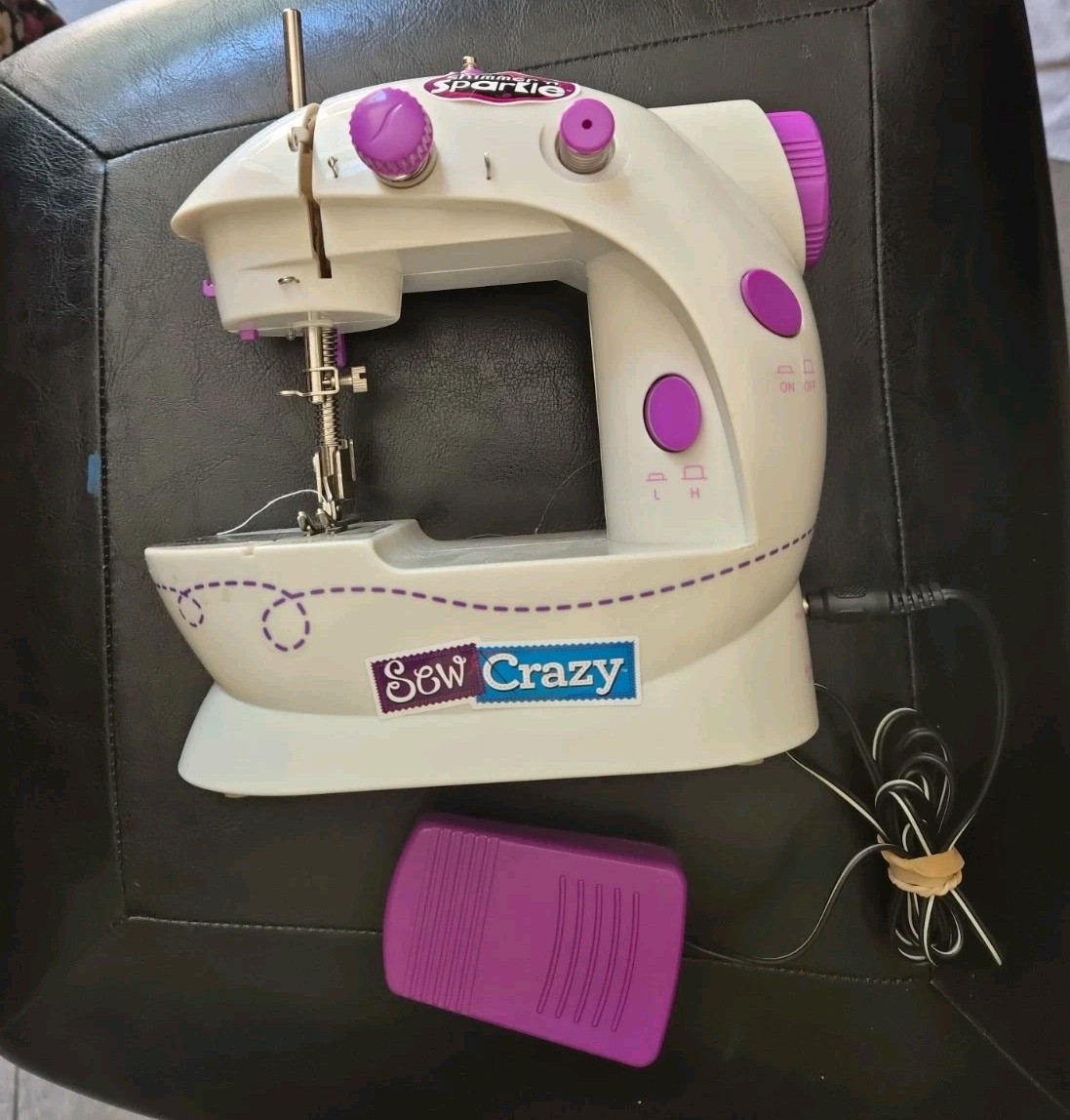 CraZArt Shimmer "n Sparkle Mini Sewing Machine