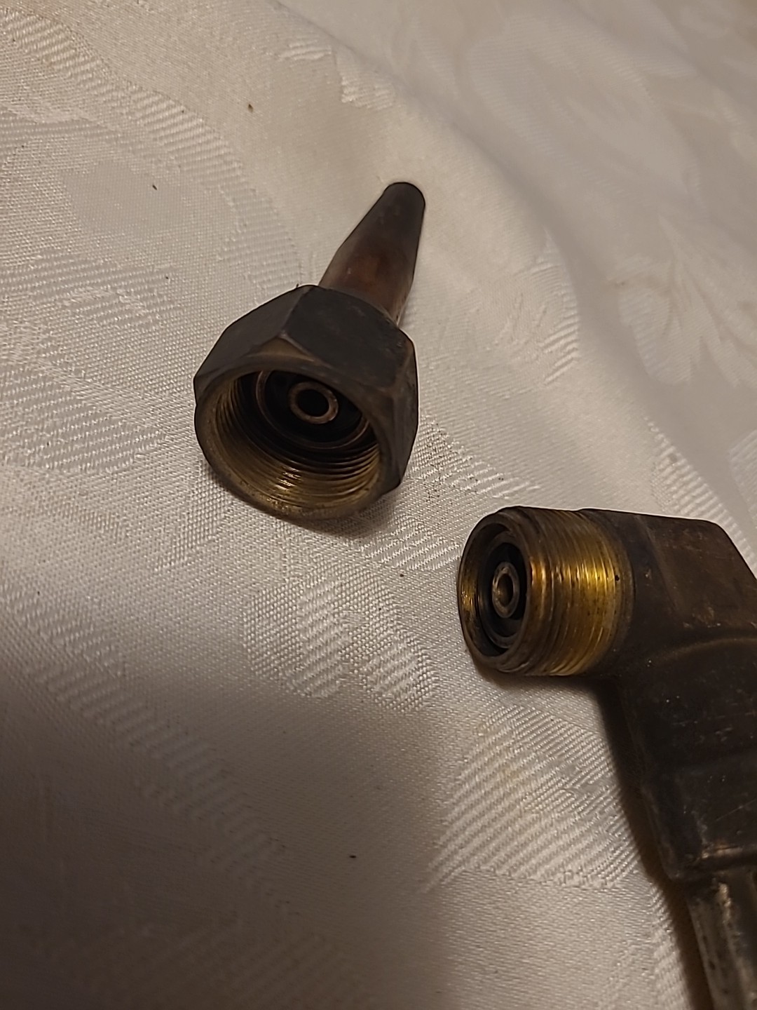 Vintage Cutting Torch Head and Tip Cutting Tool Attachment #442C