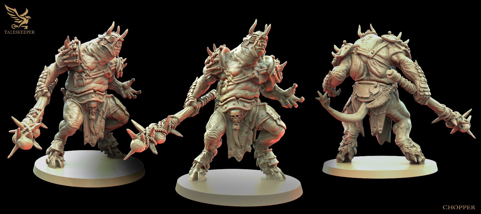 Beastman Brutes fantasy 28mm