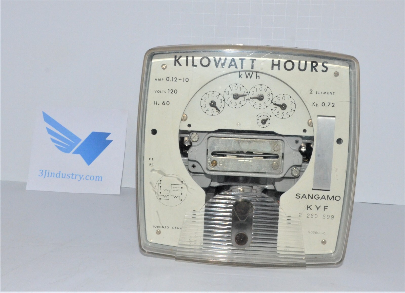 9020600001 - 902600-0 - SANGAMO 9026 WATTHOUR METER