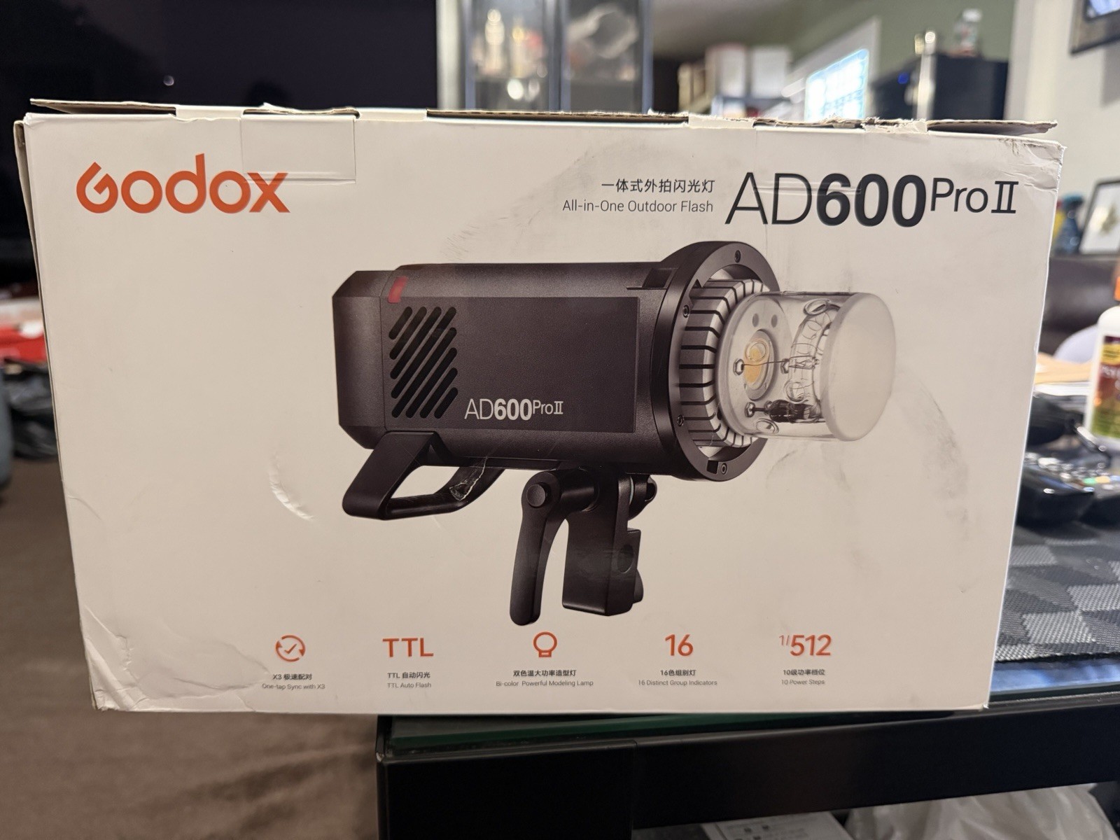 Godox AD600 Pro AD600Pro II 600Ws TTL HSS Outdoor Flash Strobe Light All-in-One