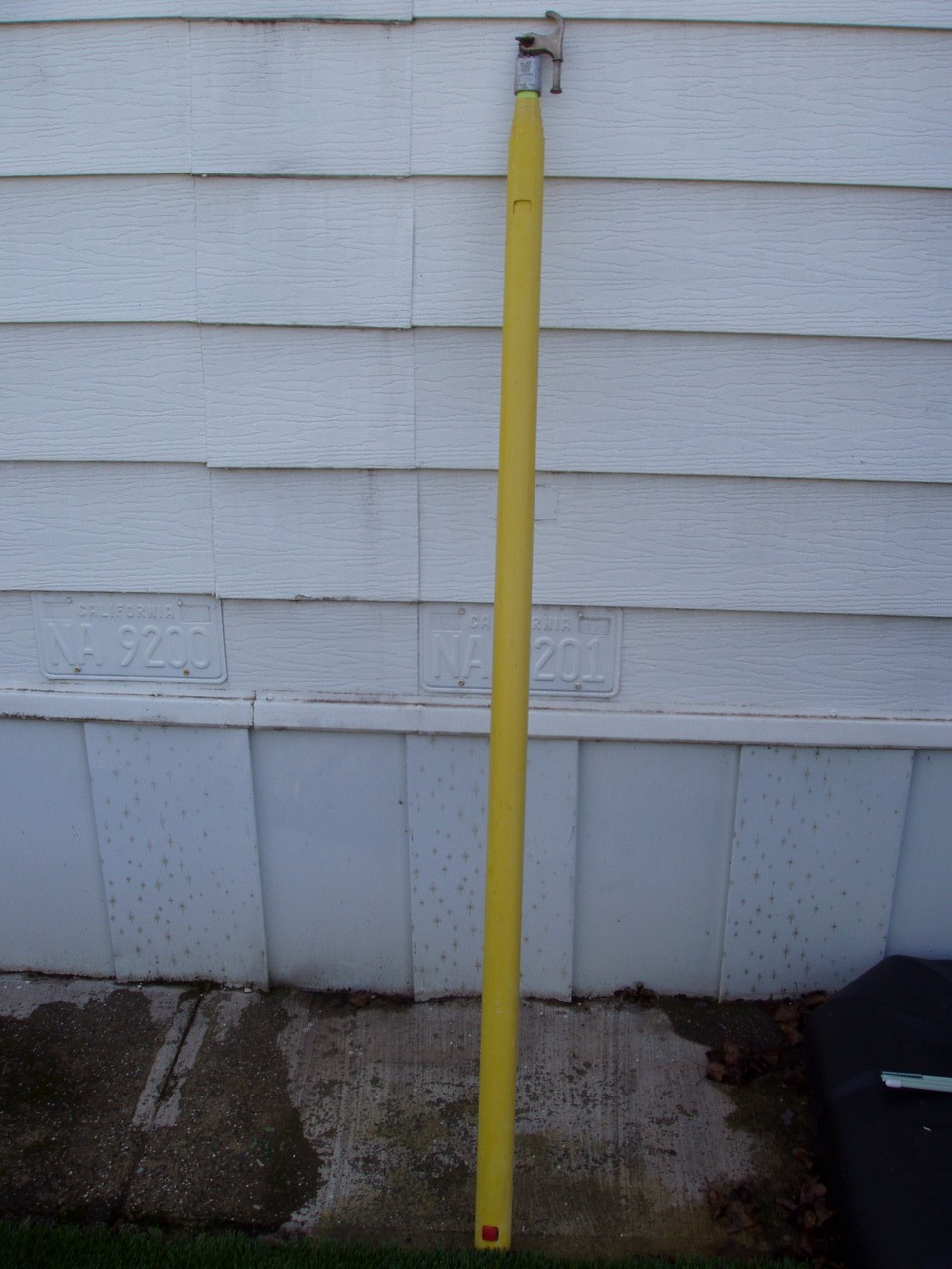 FIBERGLASS TELESCOPING HOT STICK (HASTING?) UTILITY 20' 20 FOOT SHOTGUN HOOK