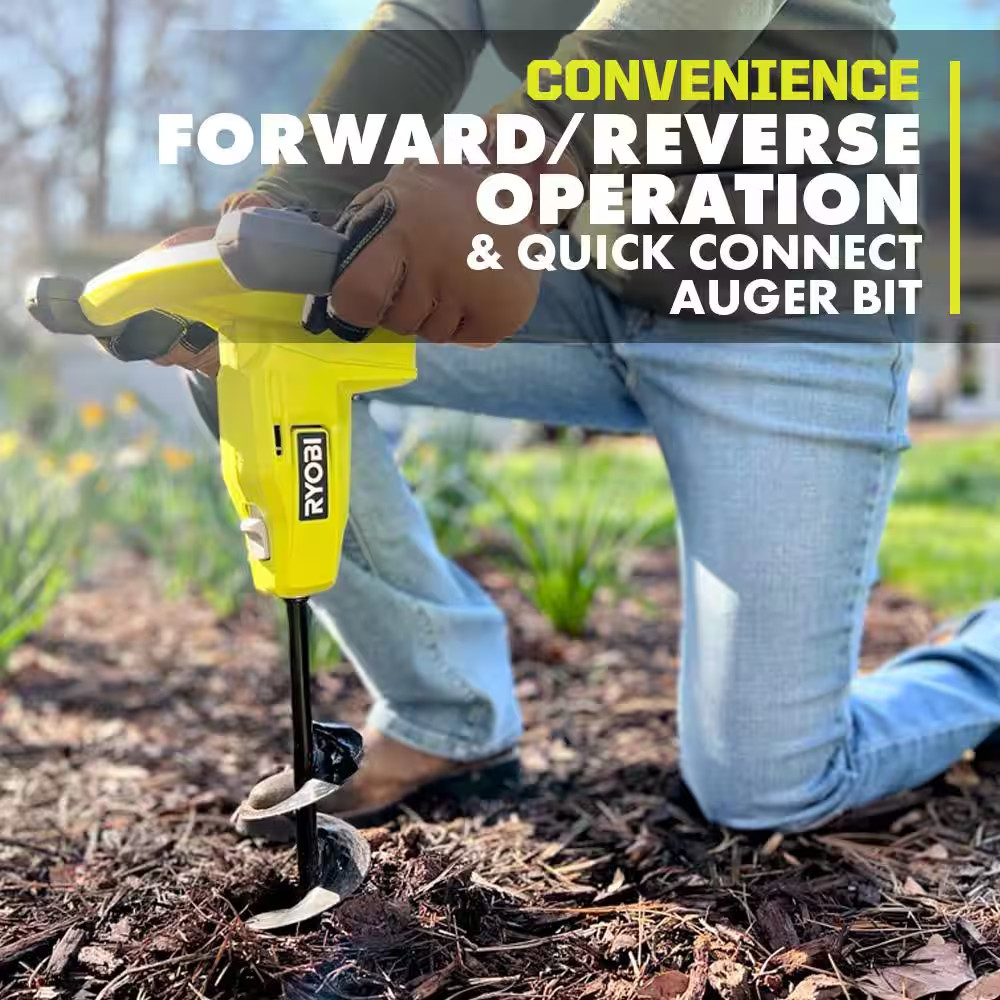 ONE+ 18V Cordless Earth Auger with 3 In. Bit (Tool Only)