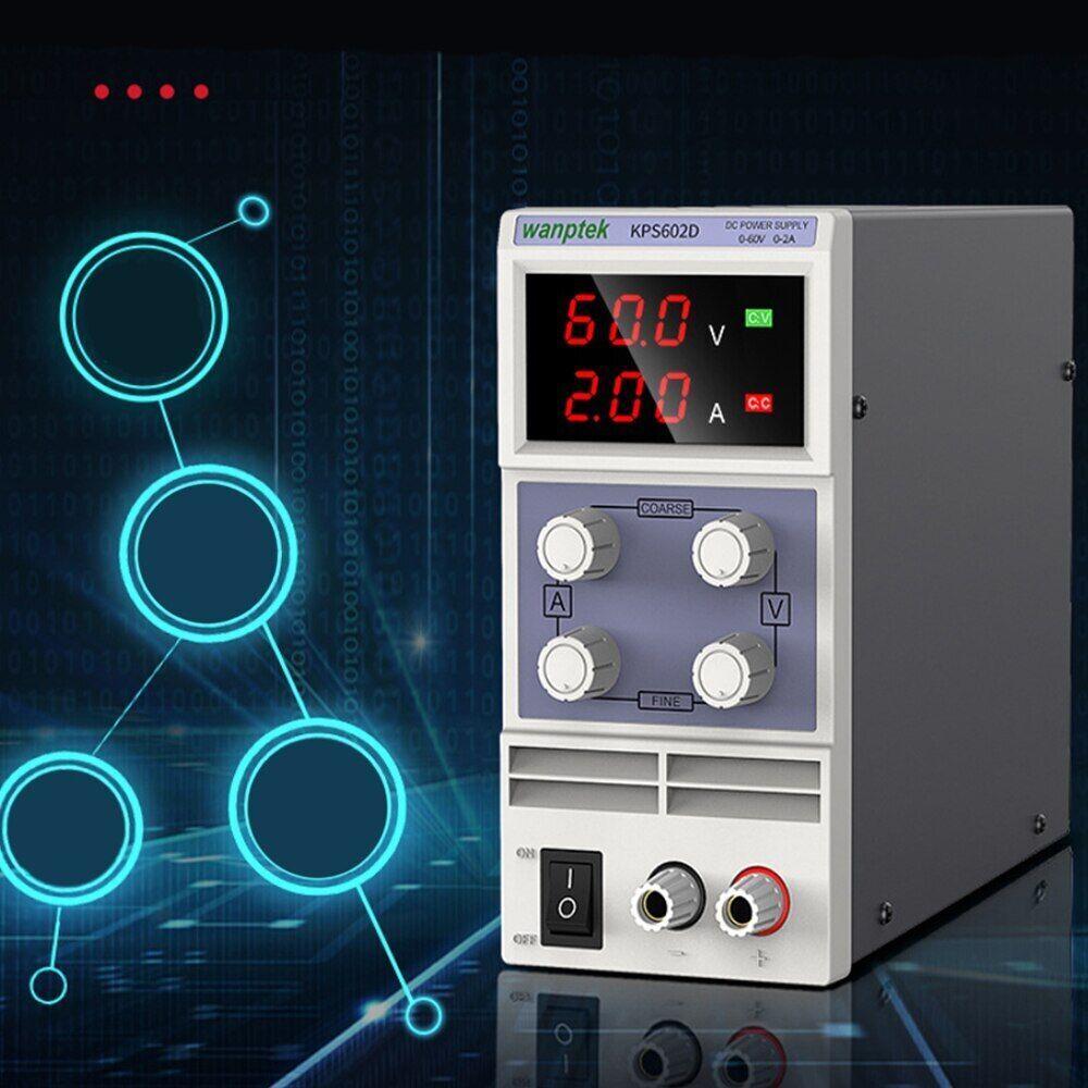 Mini Switching DC Power Supply KPS602D Single Channel 2-5A SMPS Digital 60V