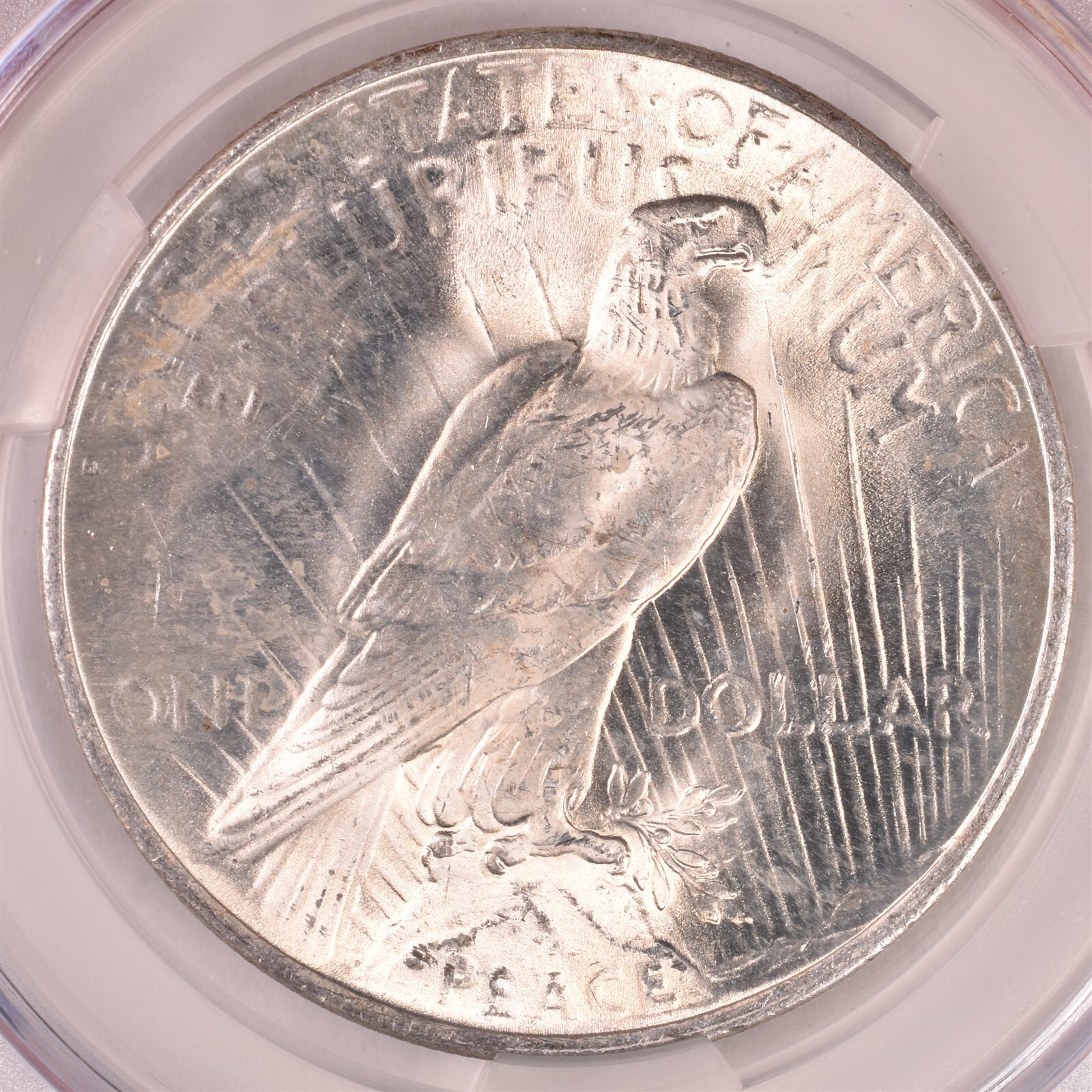 1922 Peace Silver Dollar - CAC MS66