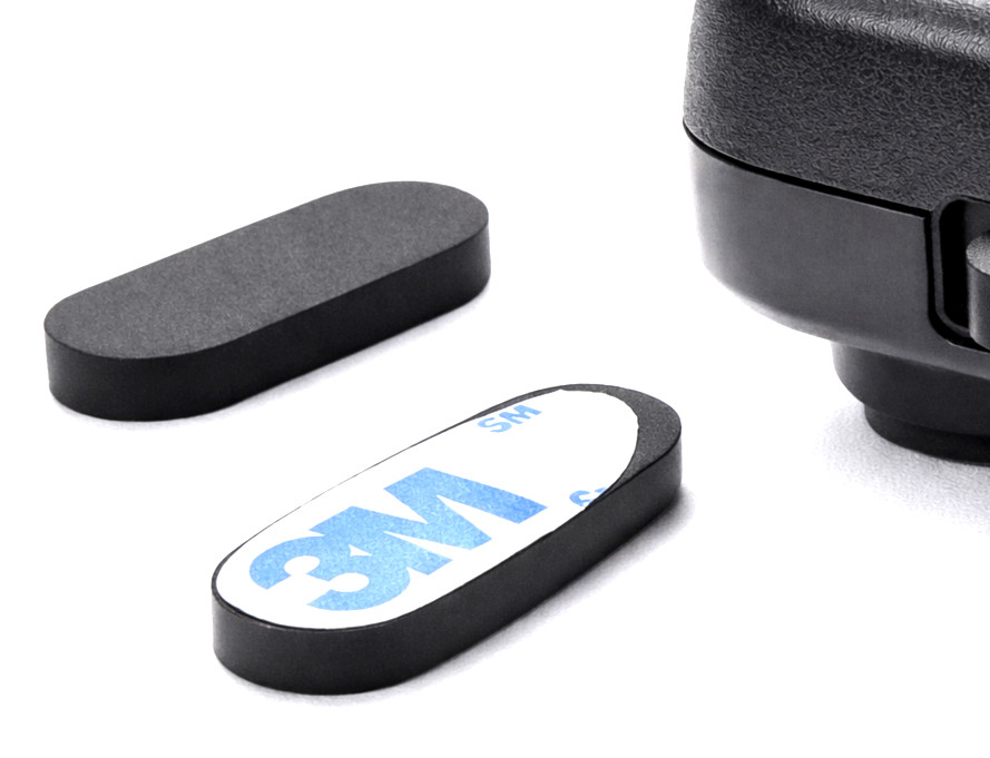 Peel & Stick Silicone Rubber Feet for Sega Genesis Model 2 – 1/4" x 1" – 10 Pack