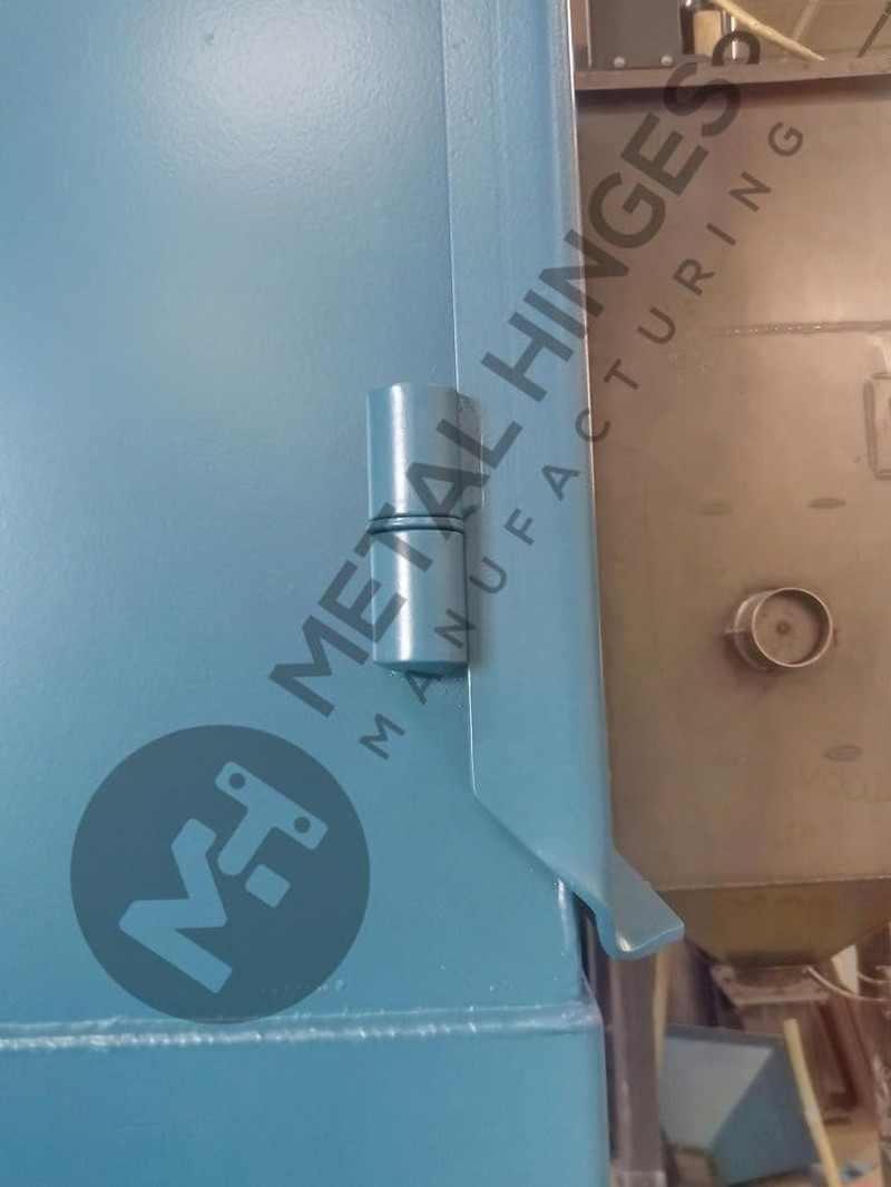 Heavy-Duty Weld-On Hinges with Detachable Pins for Gates and Trailers - 2 Pcs
