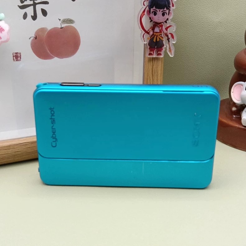 Blue Sony Cyber-shot DSC-TX10 16.2MP CMOS Vintage Digital Camera - 100% Working