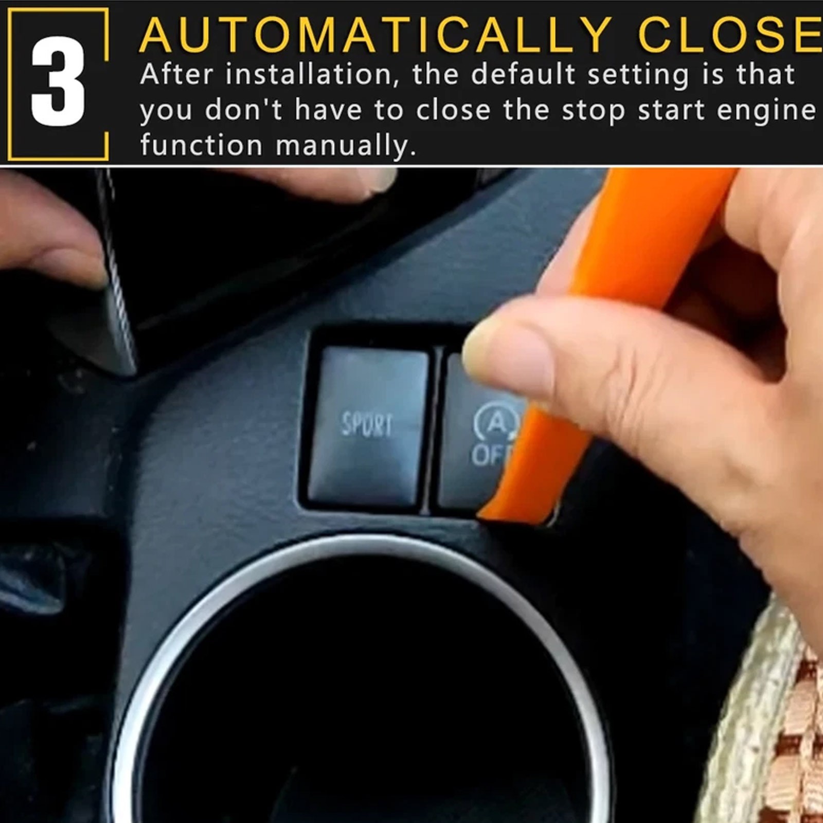 Auto Disable Automatic Start Stop Eliminator Canceller For Tundra/Highlander vPT