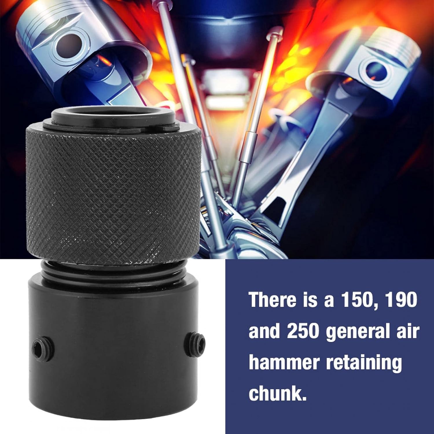 Air Hammer Retaining Chuck, Quick Chuck for...