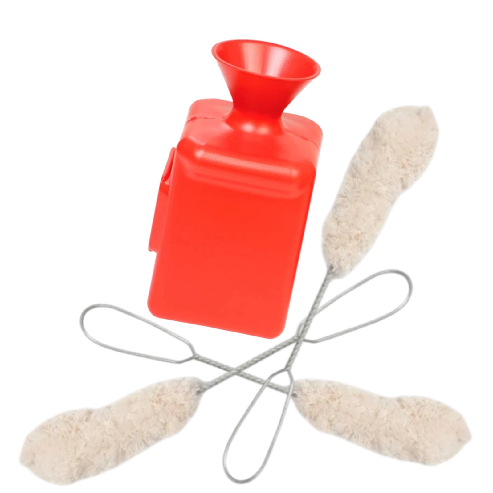 Direct Straight Lube Bucket for Coats Changers with 3 Lube Swabs 10.5" Length