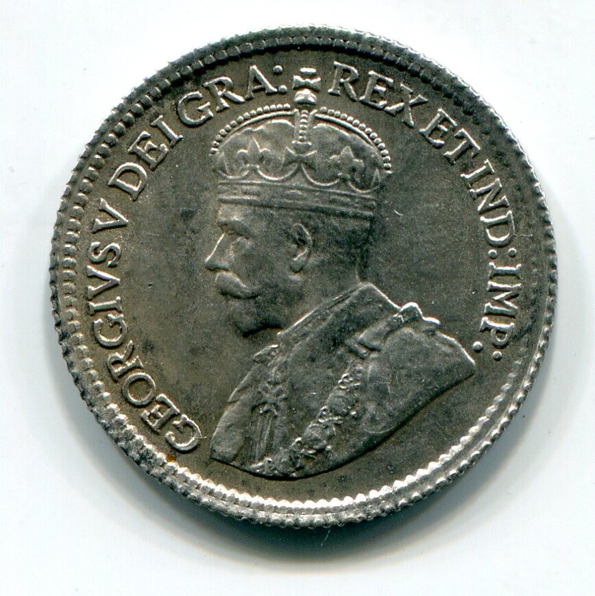 1917 Canada 5c Silver - Nice!
