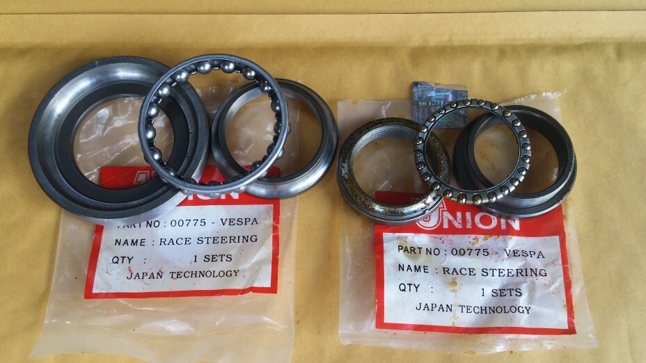 Vespa VL1-5 VNA VNB VBA VBB VBC VLB P PX Steering column bearing race (vp#*78)