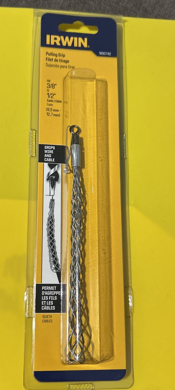 Pulling Grip 3/8”to1/2” Irwin Model 1890742