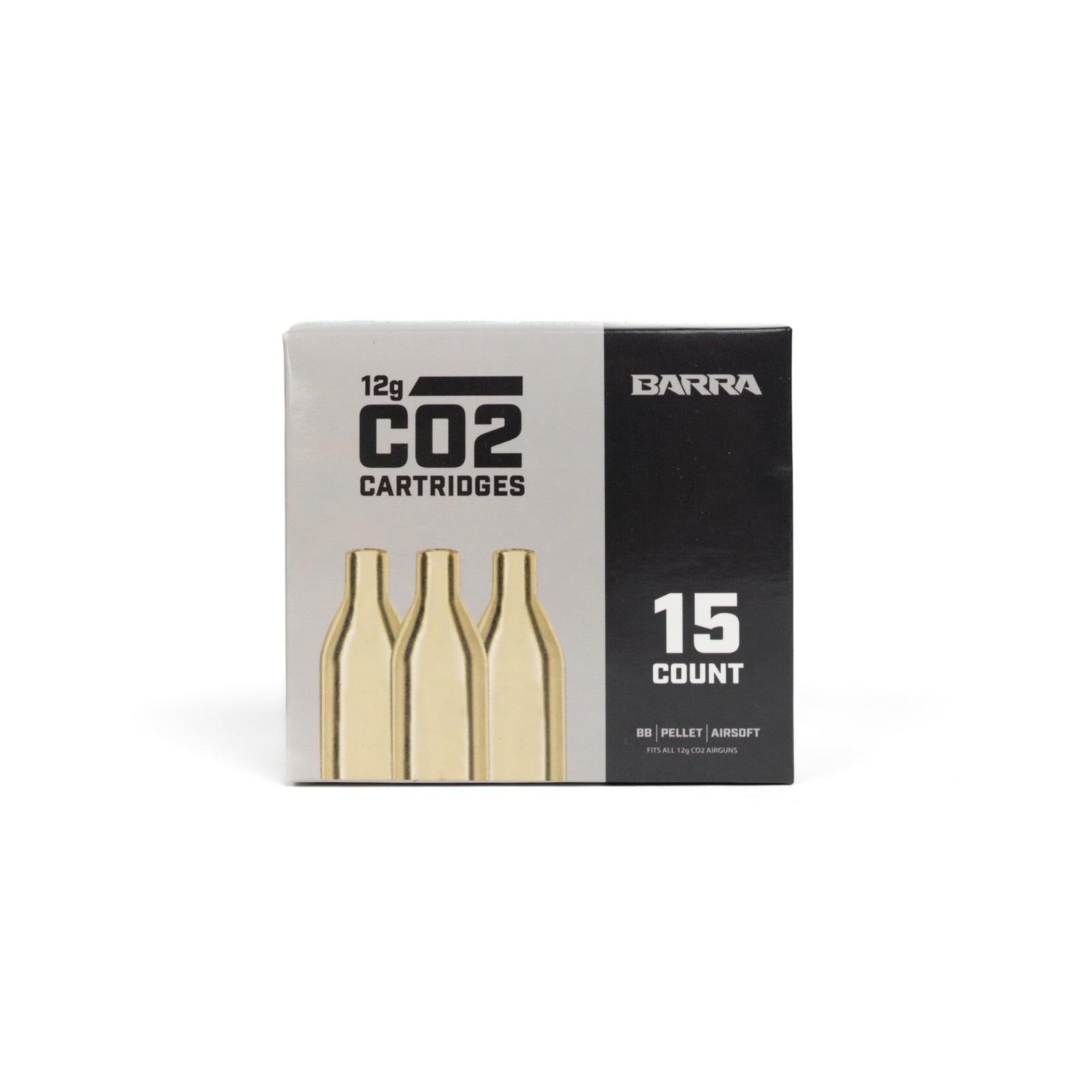 Airguns 12 Gram CO2 Cartridges, Unthreaded, Compatible for Use with Air Guns,...