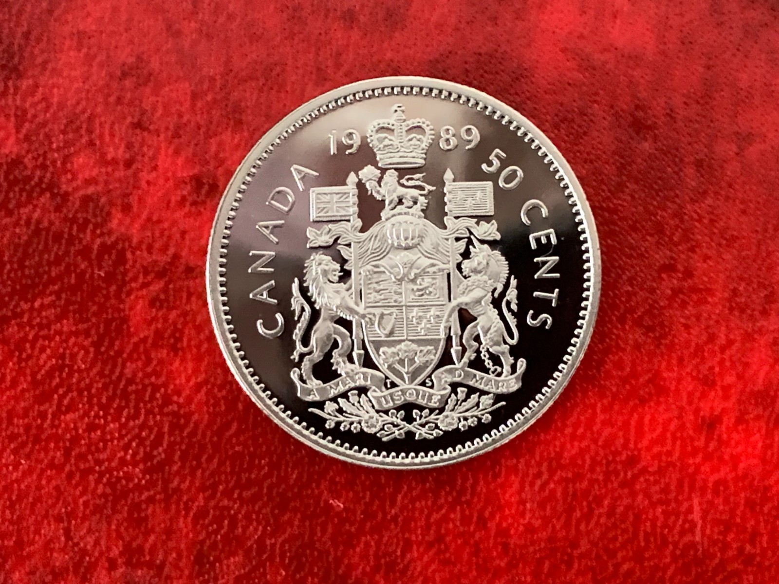Canada 50 Cent 1989 Proof Coin-Uncirculated