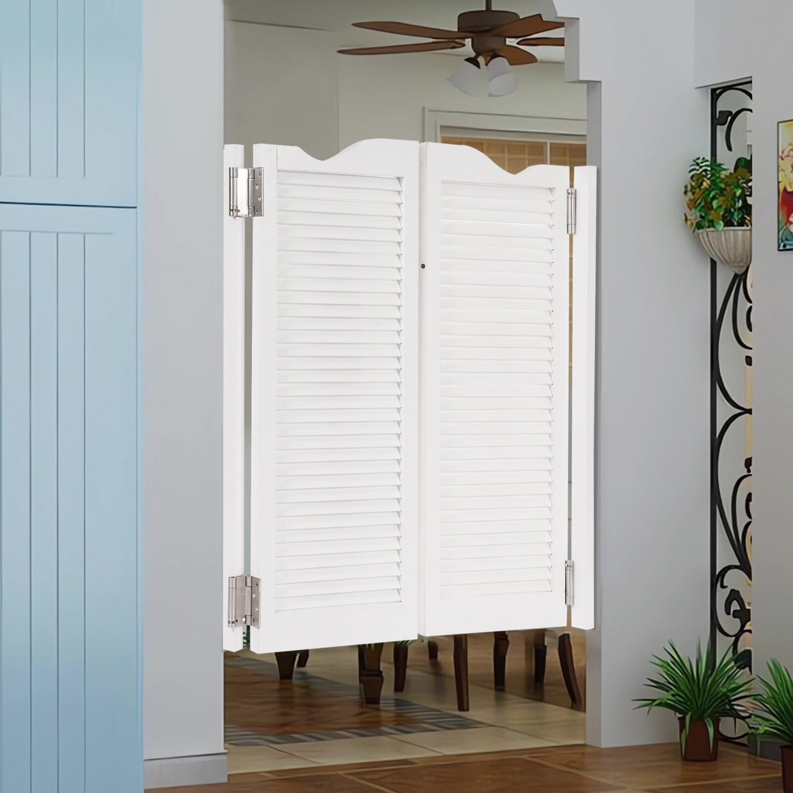 Countryside Double Half Door Double-hinged Door With Hinges