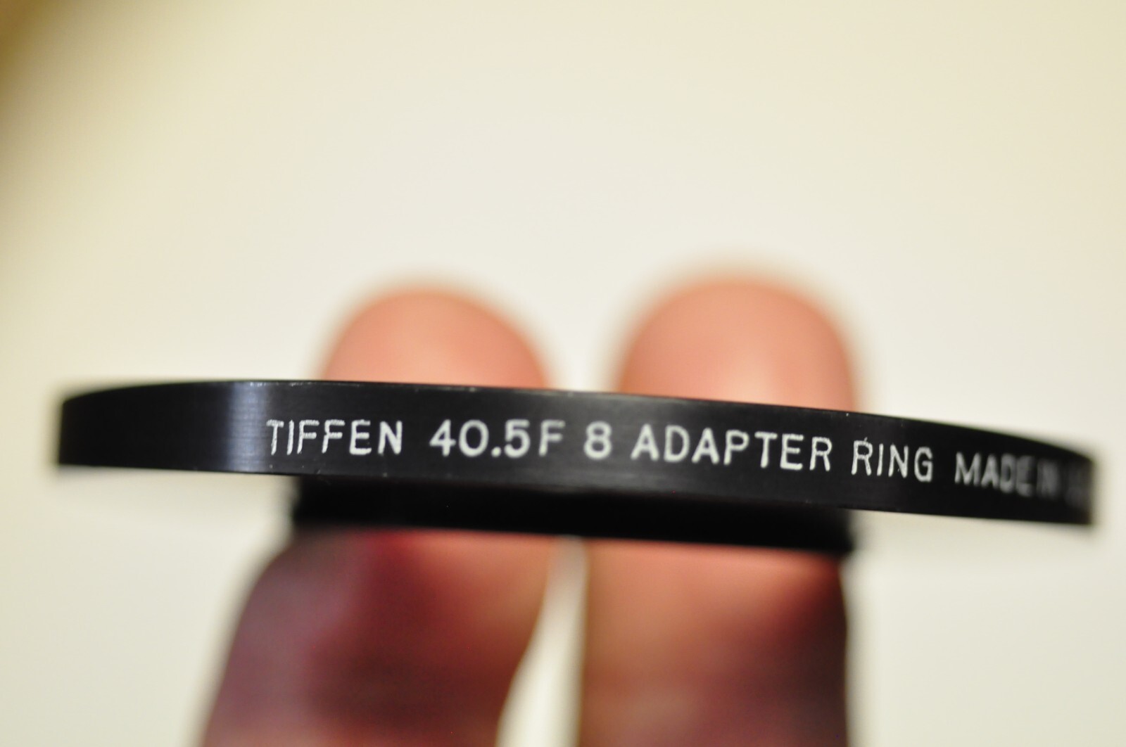 Tiffen 40.5 mm to Series 8 adapter ring.