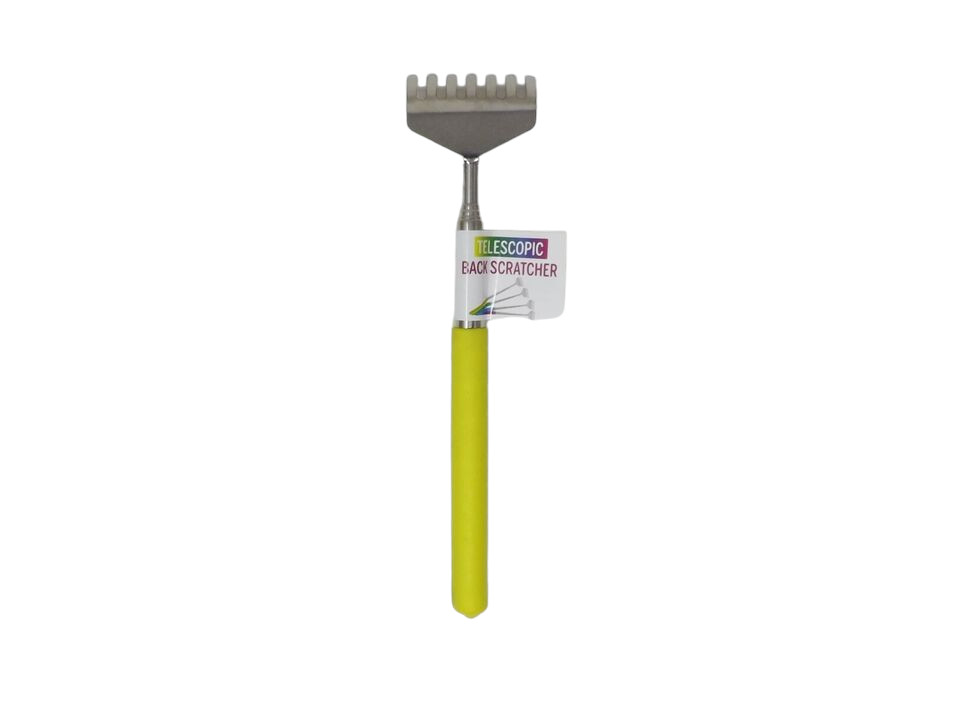 Yellow Telescopic Back Scratcher - New