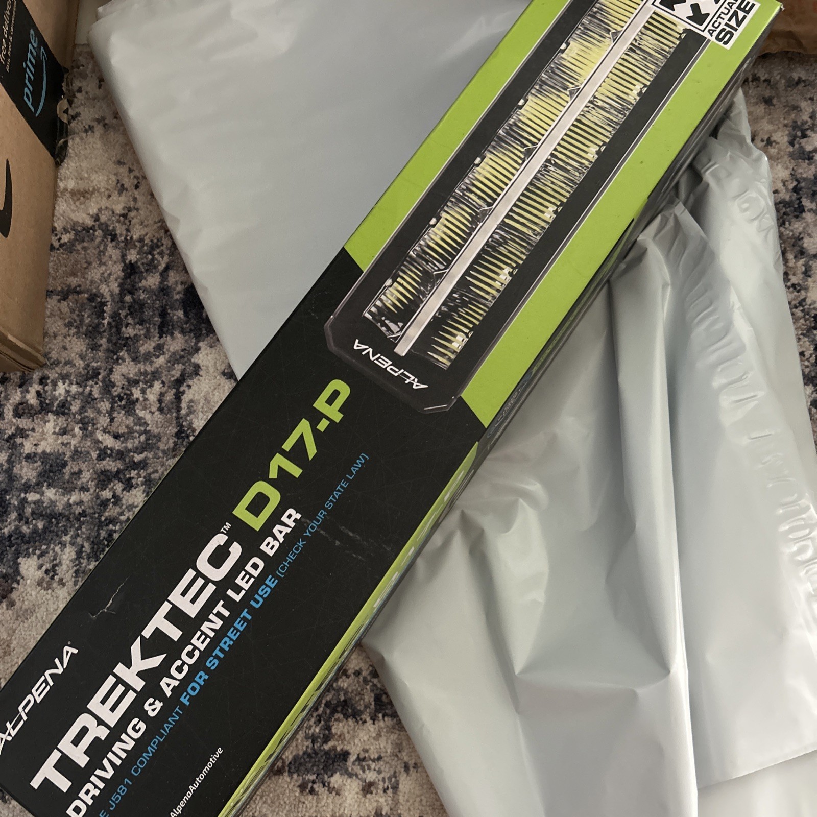Alpena TrekTec D17-P Driving and Accent LED Bar LIGHTS NEW SEALED OFF ROAD USE