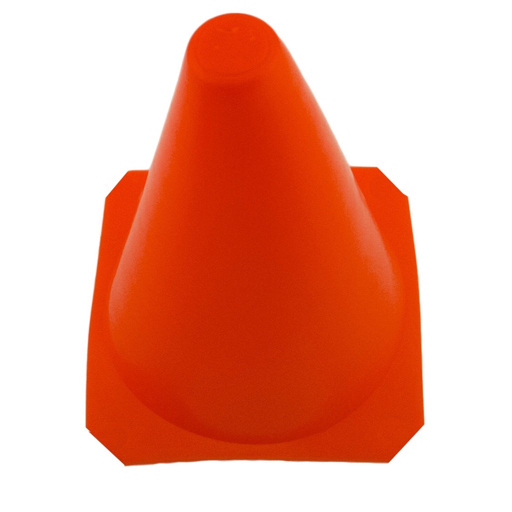 DH 7" Plastic Sport Training Cones 12 PCS Pitch Marker Football Training Cone