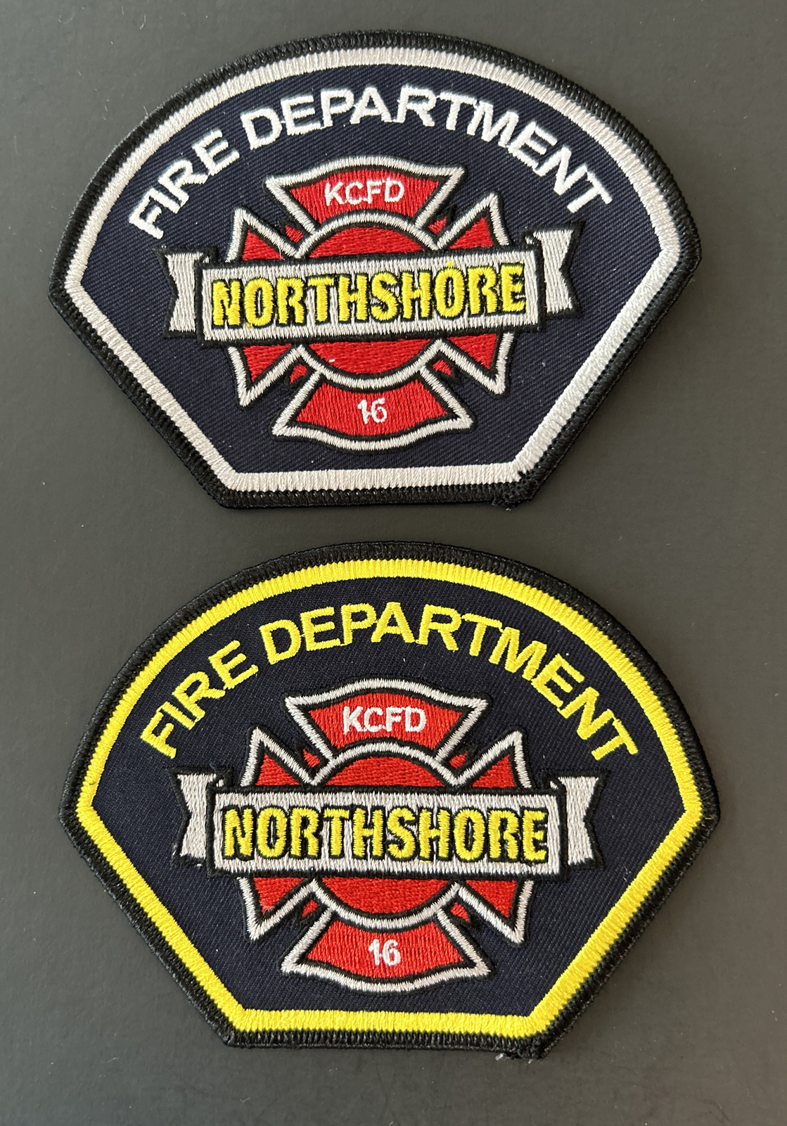 DEFUNCT WASHINGTON WA KING COUNTY FIRE DISTRICT 16 NORTHSHORE FIRE DEPT PATCHES