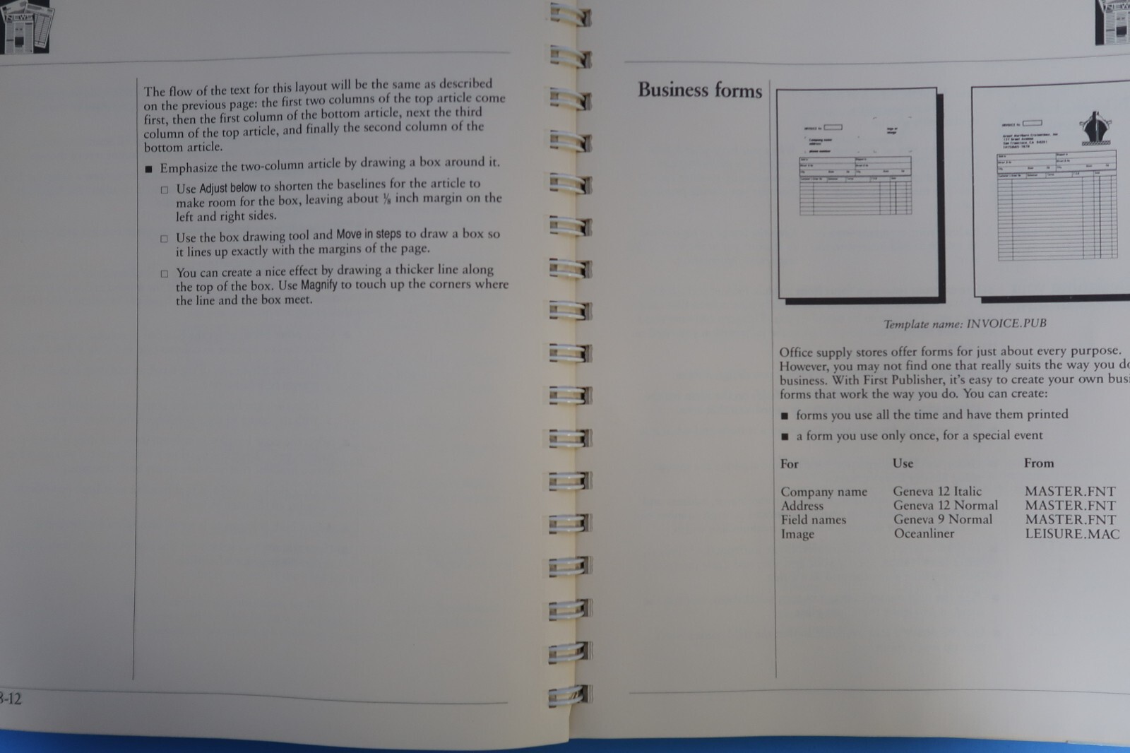 First Publish IBM Desktop Publishing Computer Program Software 5.25" Floppy Disc