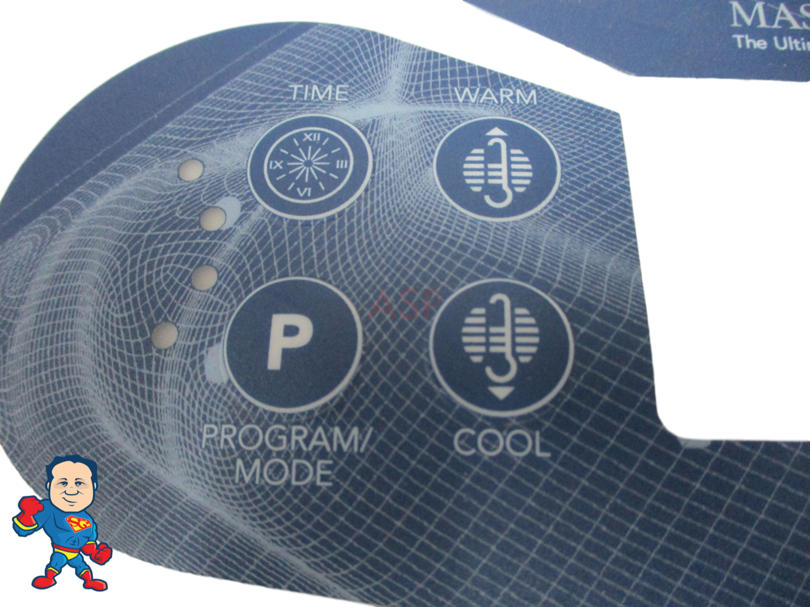 Overlay Master Spa Legend Series 2005-2012 (2) Piece (8) Button MP700