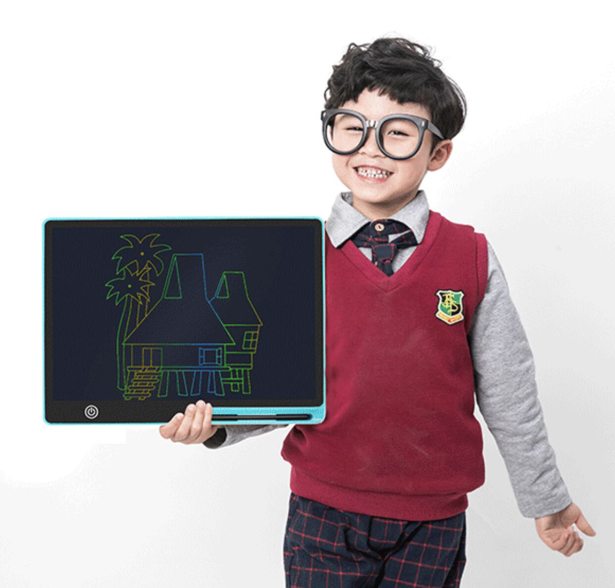 12"16" LCD Writing Tablet Electronic Drawing Notepad Doodle Board-Kids Office