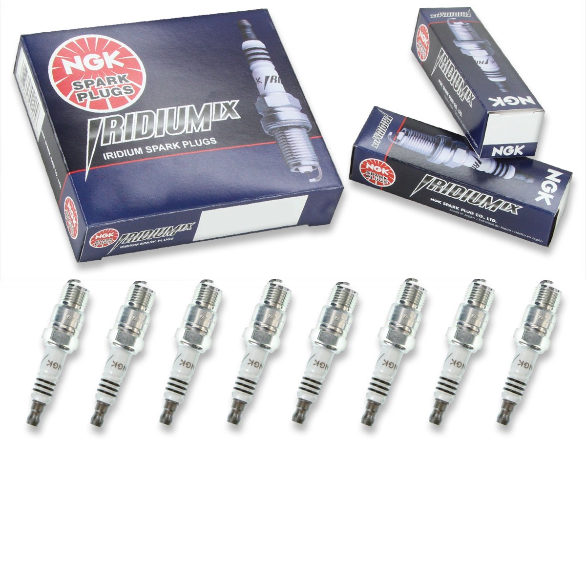 8 pcs NGK Iridium IX Spark Plugs for 1971-1974 GMC G15/G1500 Van 5.7L 5.0L er