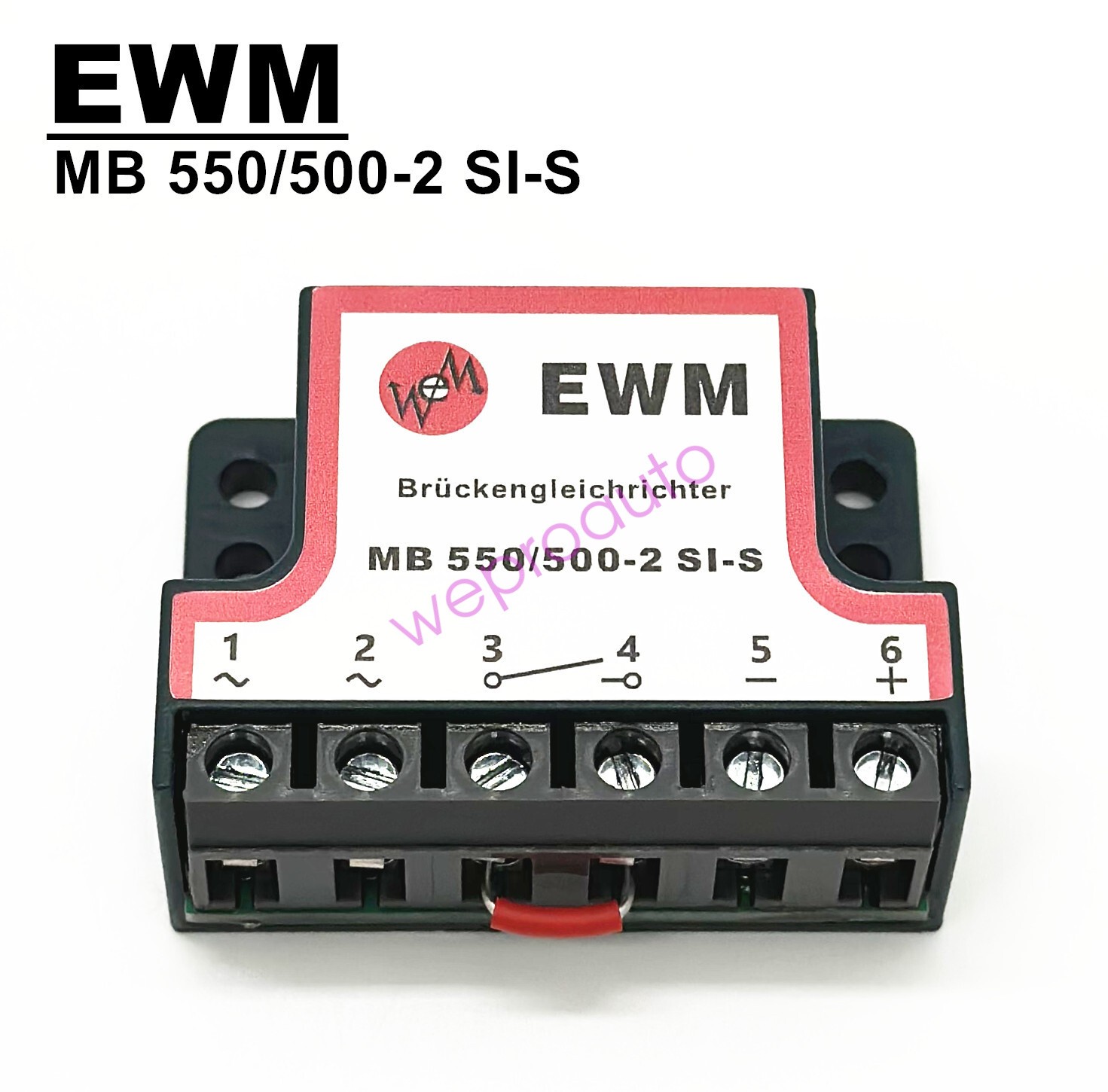 EWM Brückengleichrichter MB 550/500-2 SI-S full-wave brake rectifier module