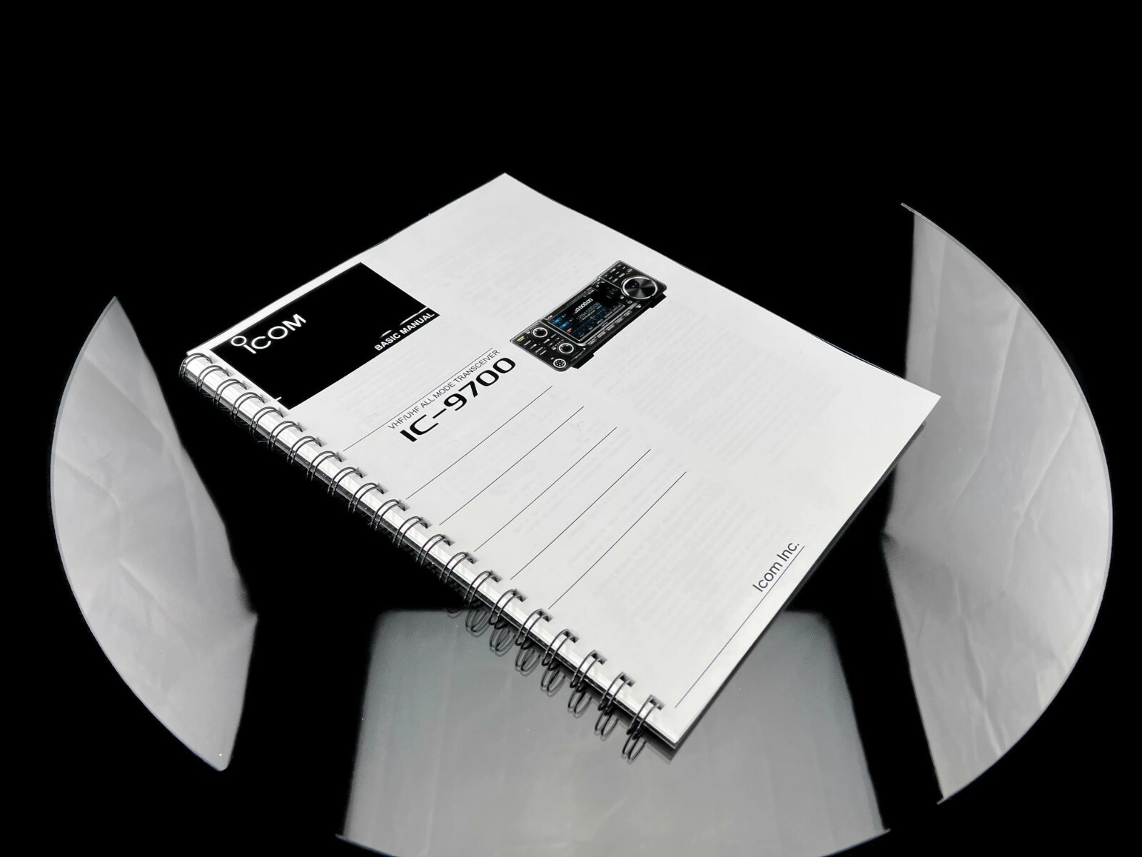 Icom IC-9700 Instruction Manual Transceiver User Guide COIL BOUND -100 Pages