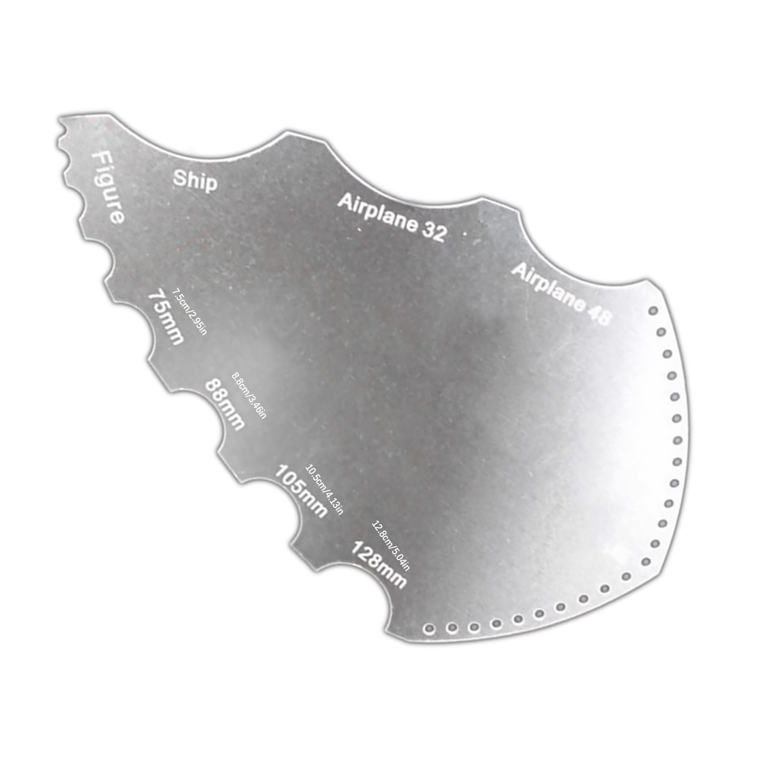 304 Stainless Steel Line Scraper Convenient For DIY Military Model Aircraft