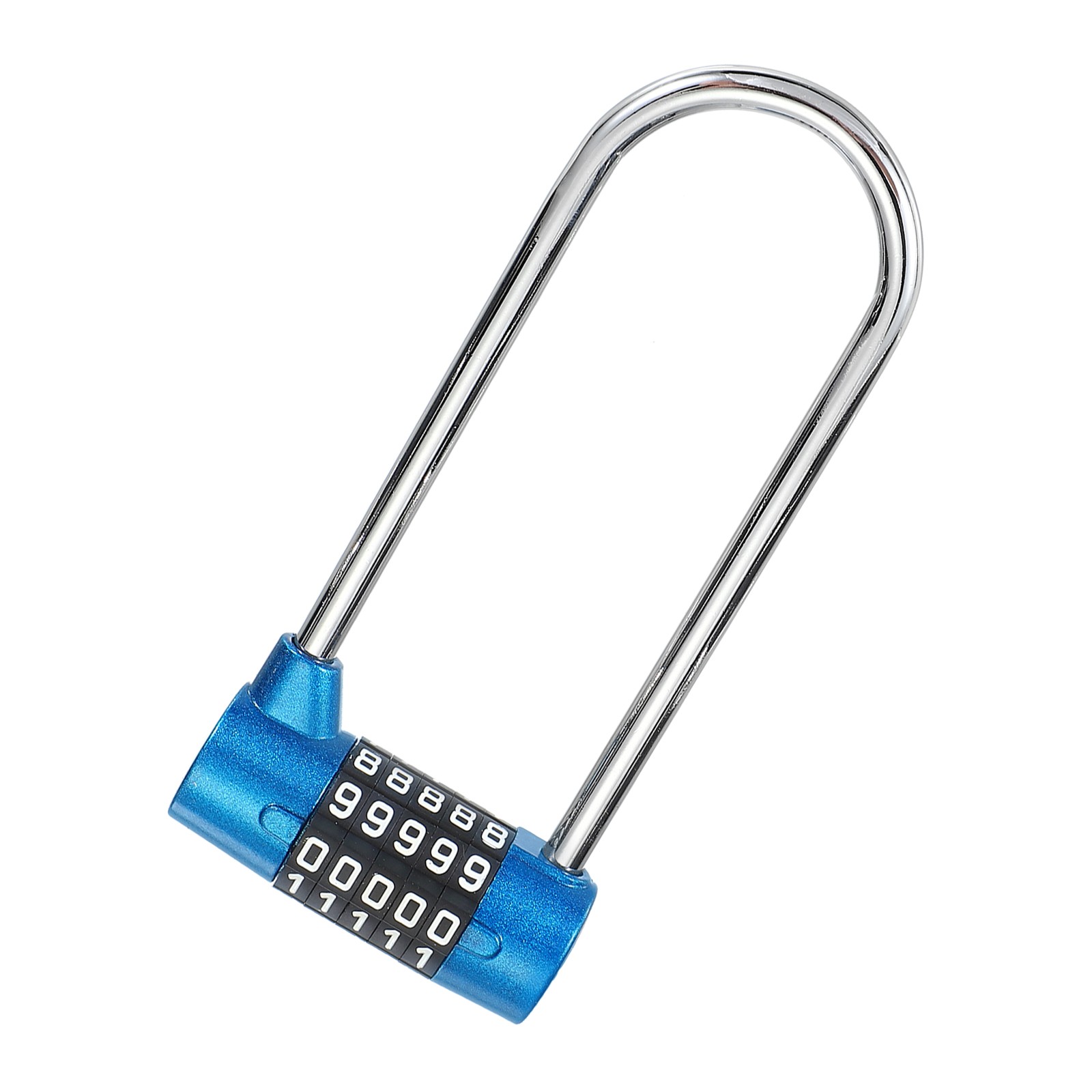 Zinc Alloy 5 Digit Gym Combination Lock (Blue)