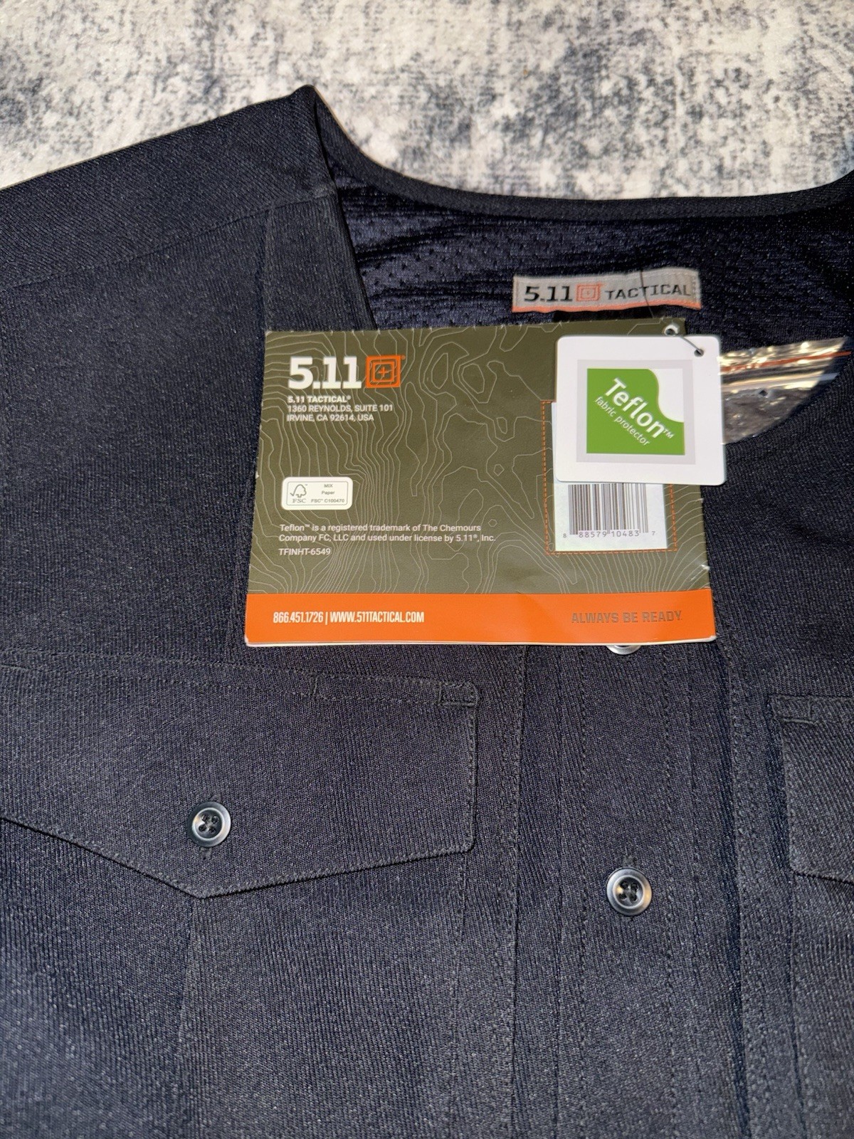5.11 Tactical Class B Uniform Outer Vest Carrier Navy Blue Small/Medium BNWT