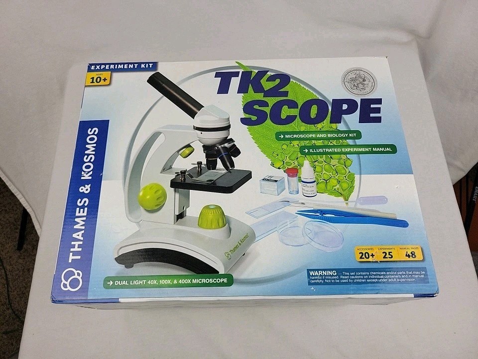 Microscope And Biology Kit Thames & Kosmos Tk2 Scope