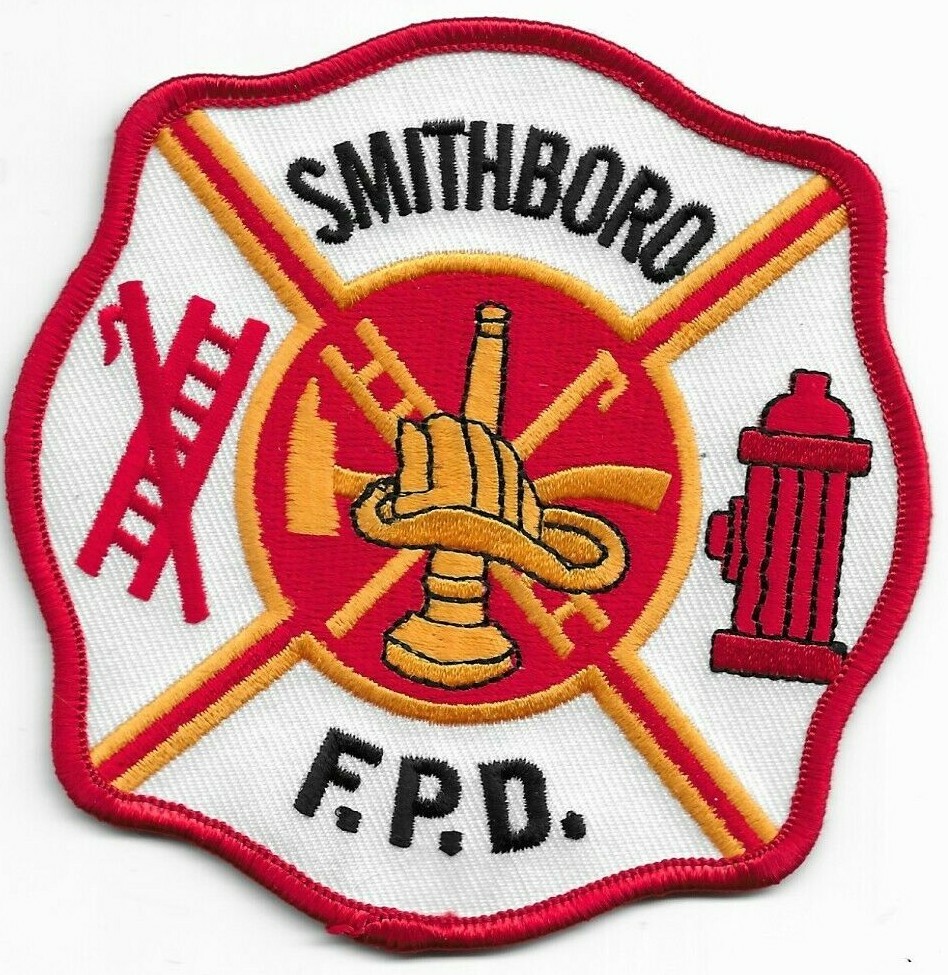 Smithboro Fire Protection Dept., Illinois (4" x 4" size) fire patch