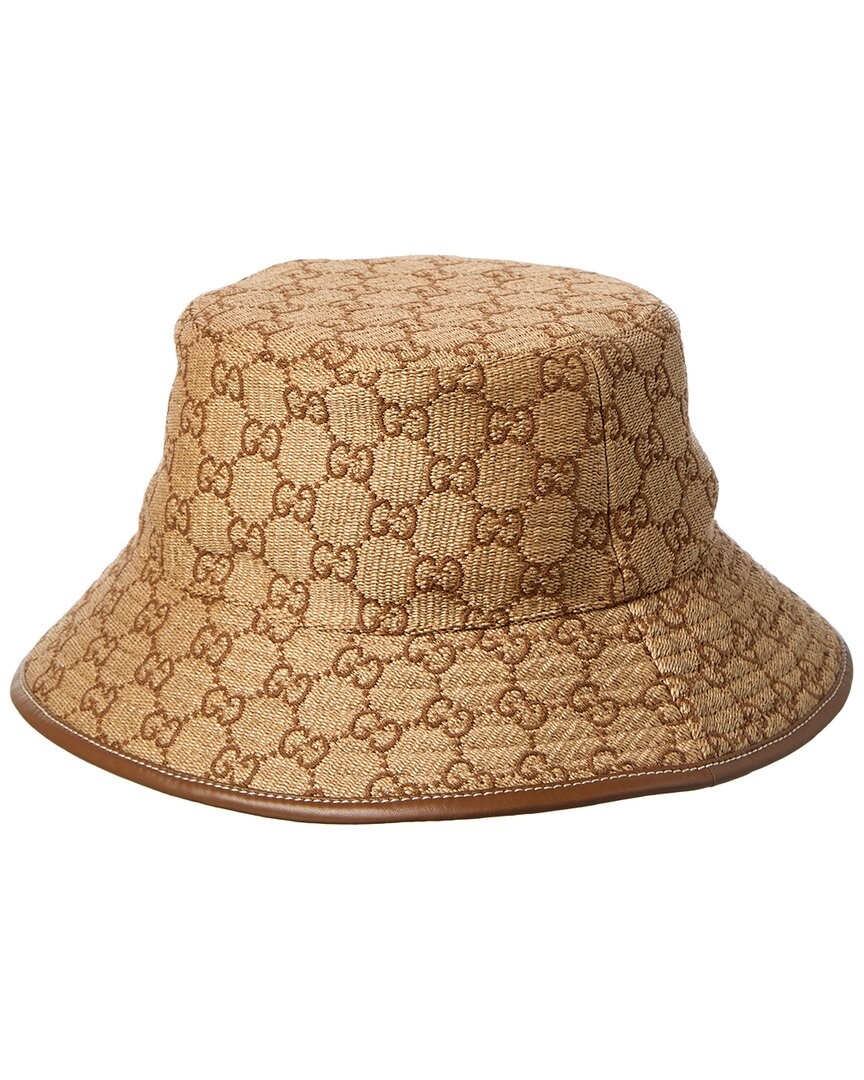 Gucci Gg Bucket Hat Women's Beige M