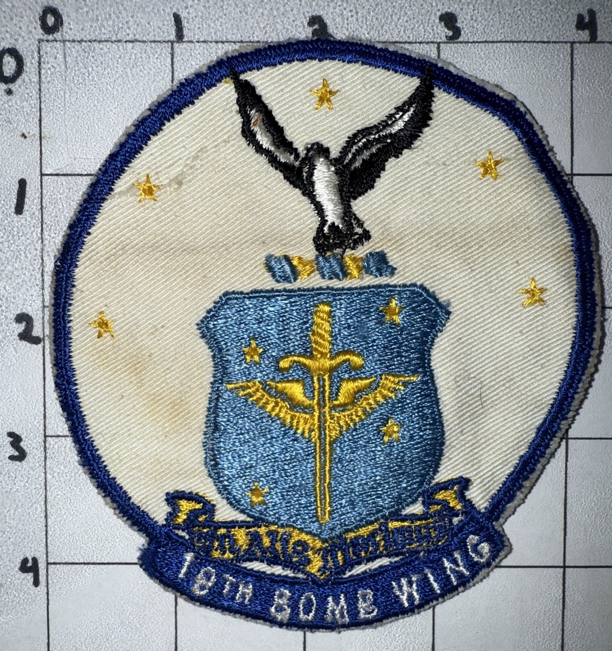Vietnam War - 1970s 19th Bombardment Wing Usaf Patch (6)