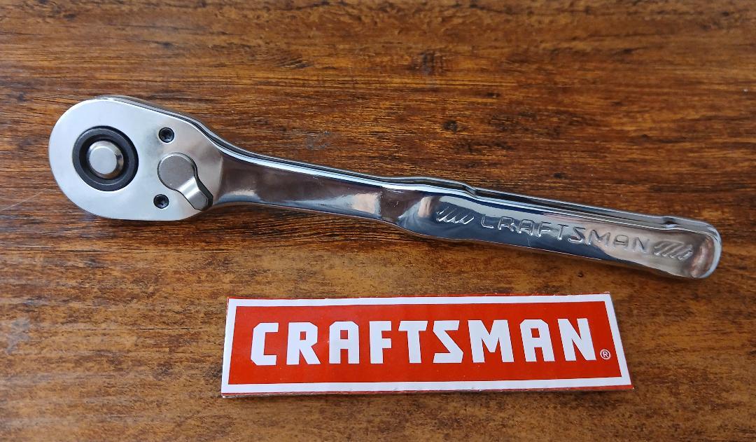 CRAFTSMAN 1/4", 3/8",1/2" - QUICK RELEASE RATCHET. NEW