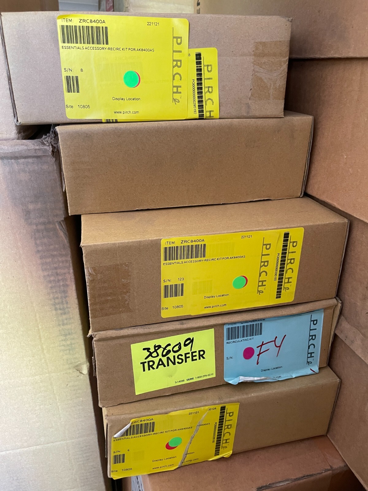 NEW Zephyr ZRC-8400A Ductless Recirculating Kit for Tornado Series - NEW IN BOX