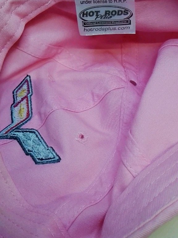 HOT RODS PLUS Chevrolet Corvette Cotton Pink Hat Cap Adjustable
