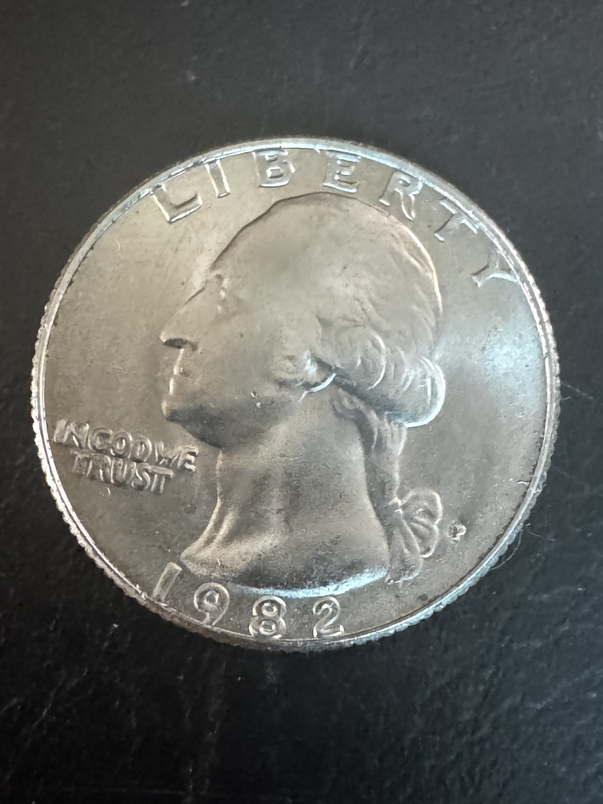 1982-P Washington Quarter 25C Business Strike Philadelphia Clad