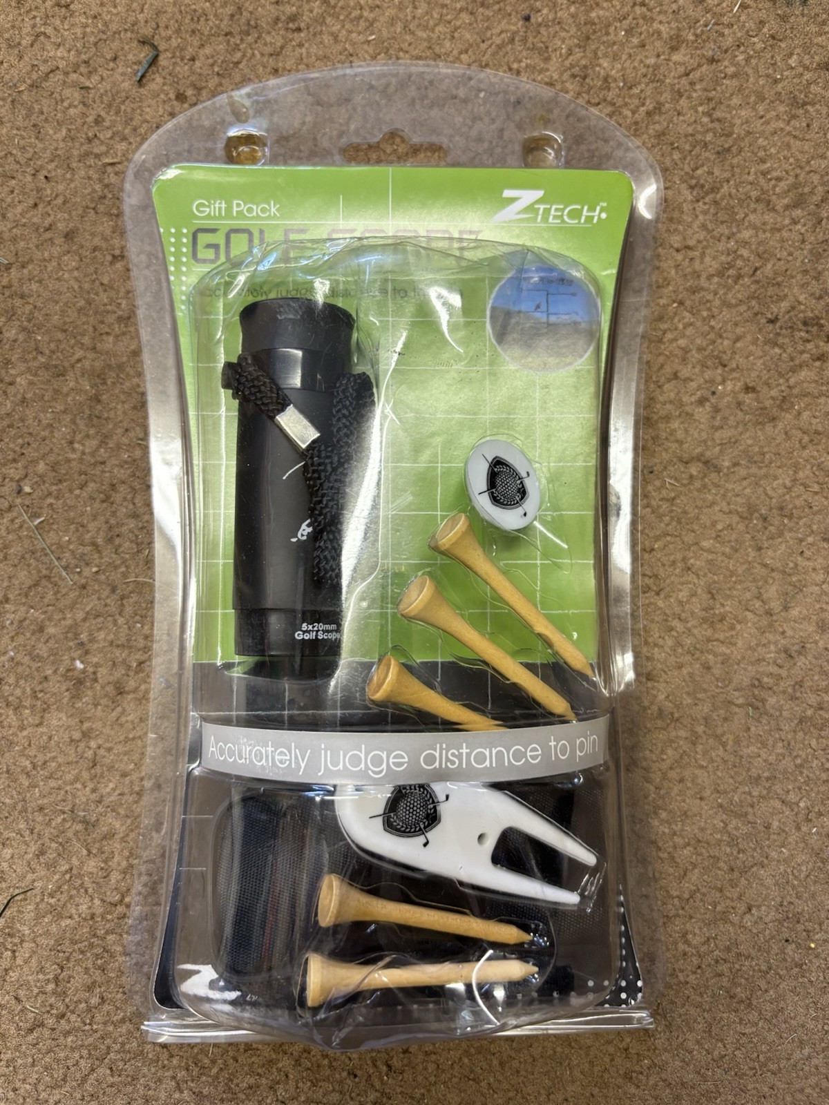 Z Tech Scope Golf Pack GIft Set