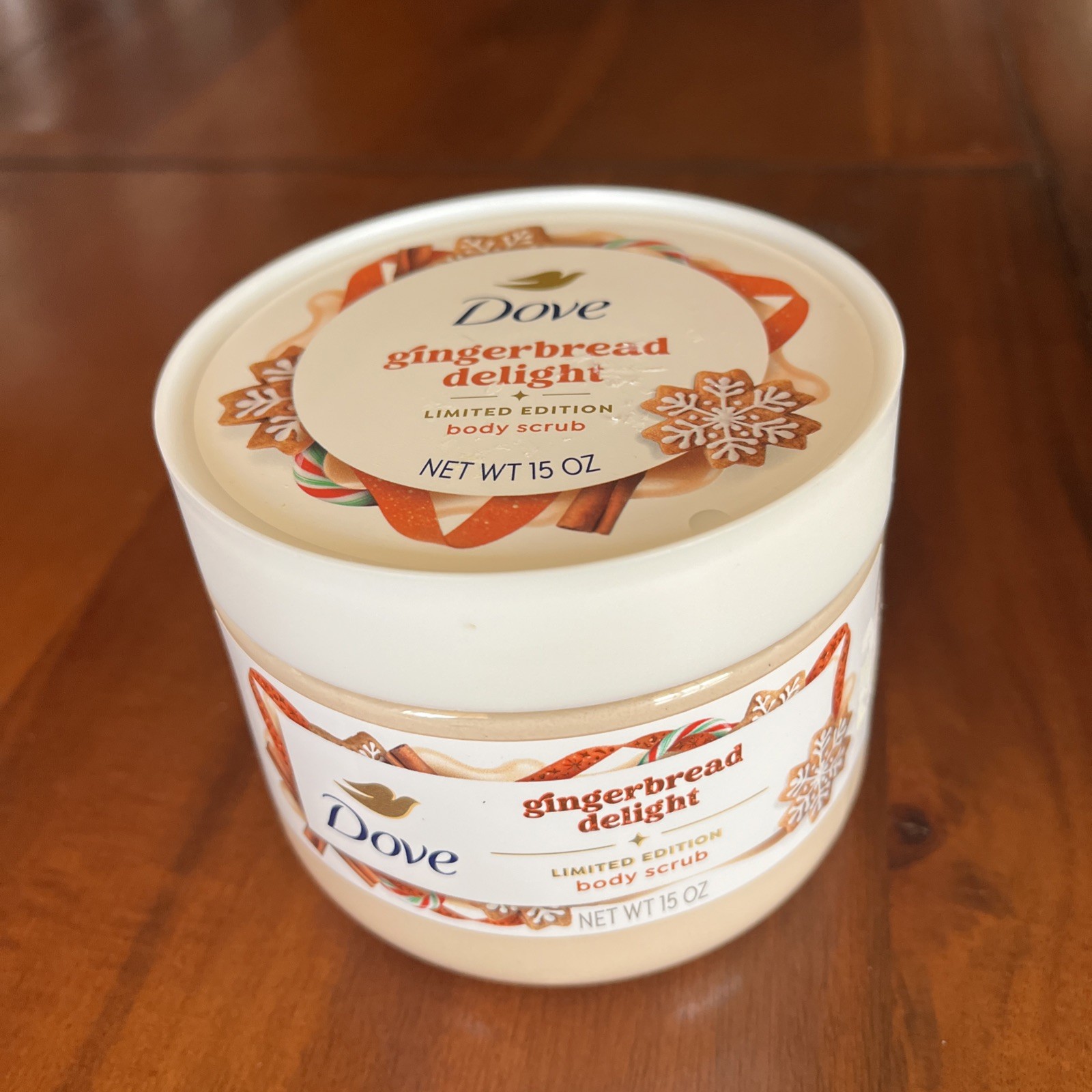Dove Limited Edition Holiday Treat Body Scrub Gingerbread Delight 15 oz.