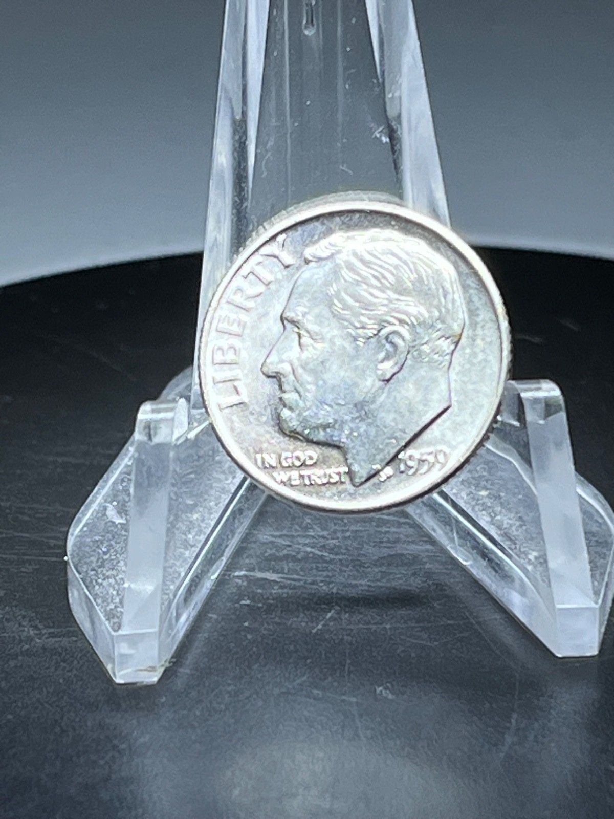 1959 D   Roosevelt Dime Uncirculated- BU- 90% Silver  #WX179