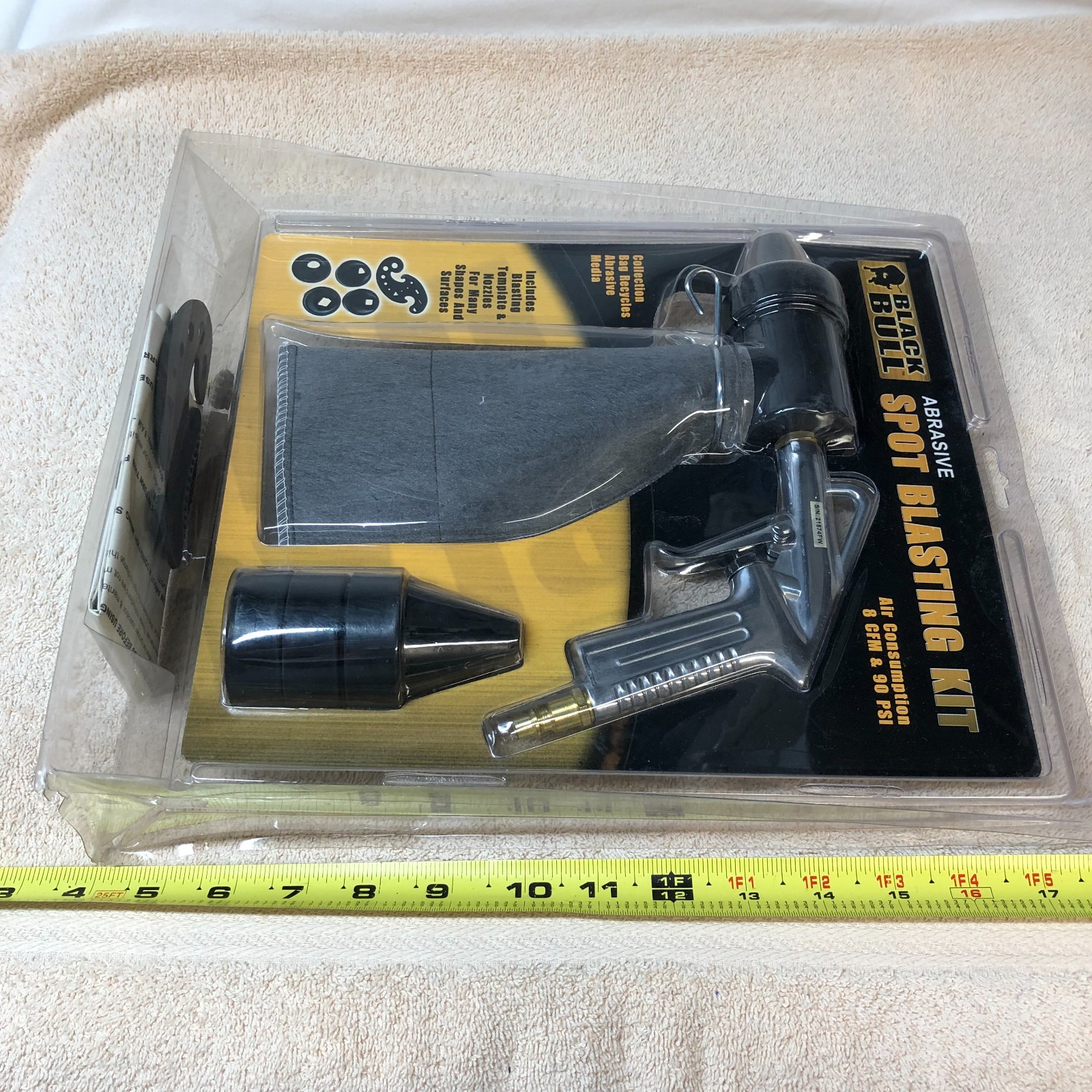 BLACK BULL ABRASIVE SPOT BLASTING KIT