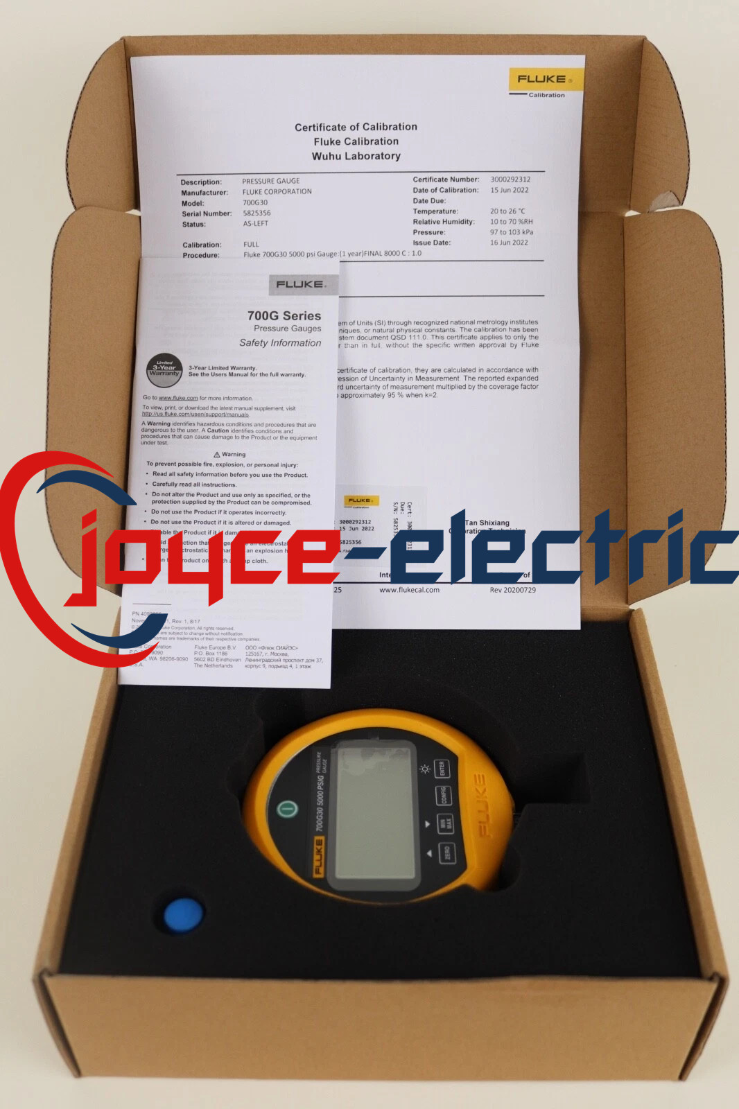 NEW FLUKE 700G30 Digital Test Calibration Pressure Gauge DHL/Fedex